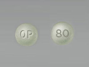 oxycontin 80mg op